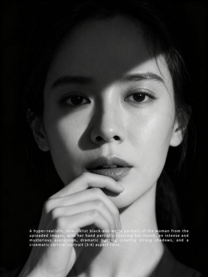 16 黑白特写镜头