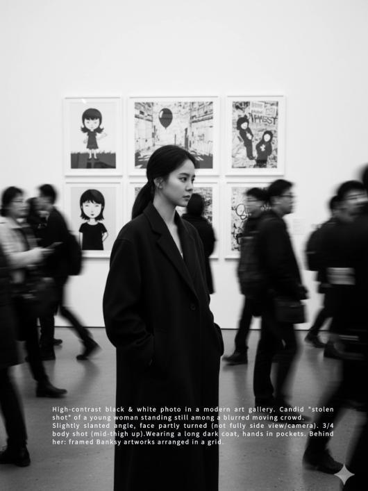 17 美术馆迷失的她