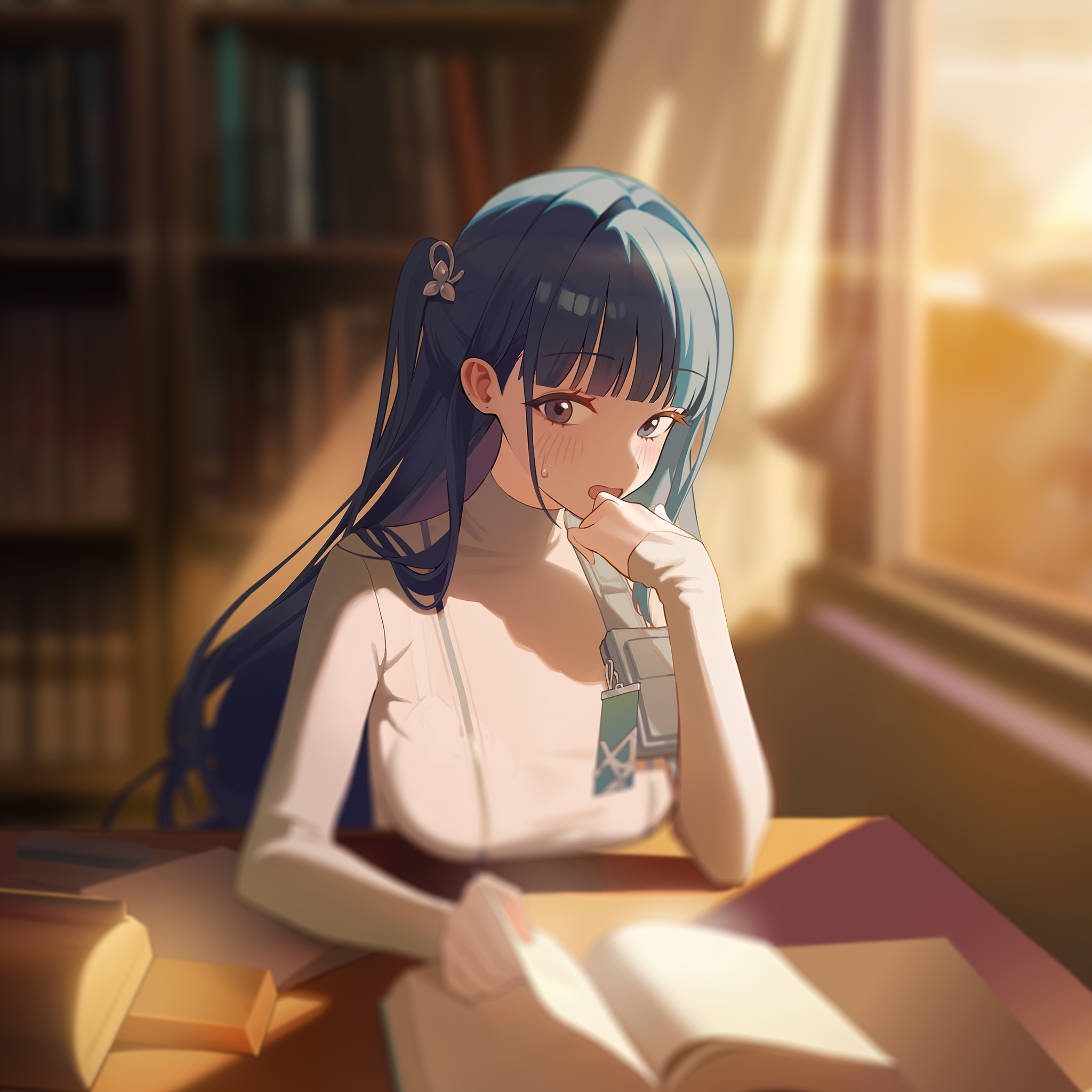看起来睡得很香